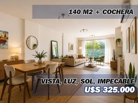4 amb. 140 m2 al frte, cochera, Gaona 1300, Caballito Norte