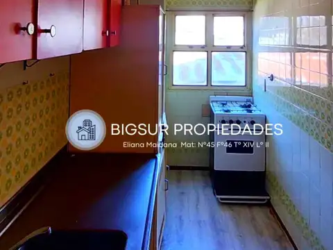 Departamento 2 ambientes con 1 baño