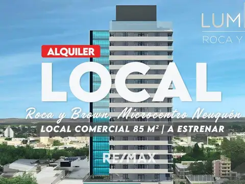 ALQUILER LOCALES COMERCIALES LUMINIA