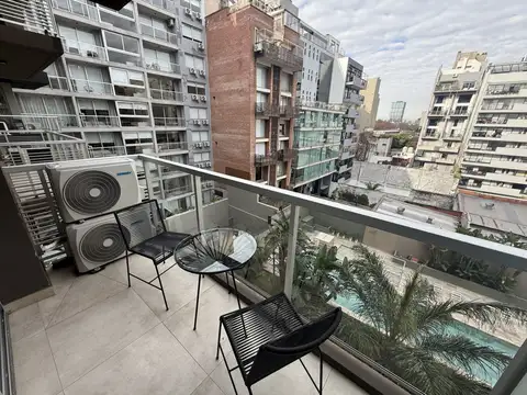 Departamento 2 ambientes con 1 baño