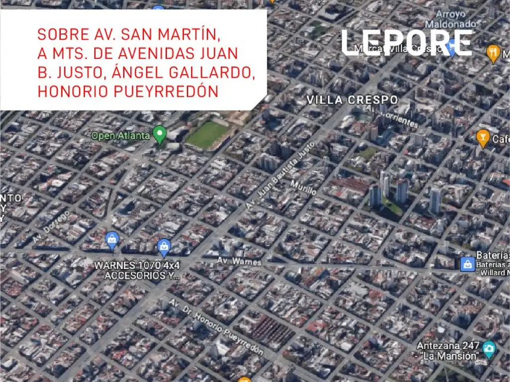 Av. San Martín 1748 en Caballito