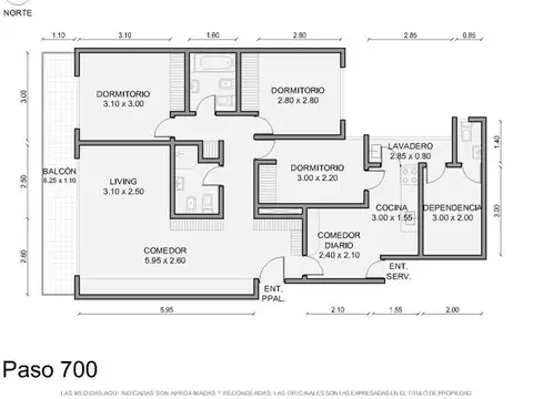 Departamento en Venta de 4 ambientes