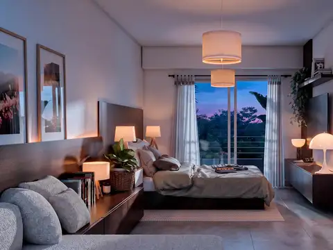 Departamento Monoambiente con 1 baño