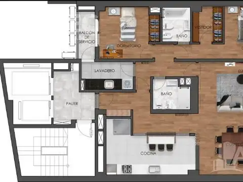 Av Libertad 100 - Piso 12º Dpto A - Amenities