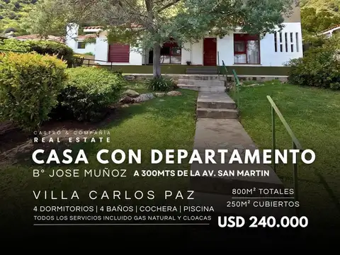 Casa en Venta en Jose Muñoz, Villa Carlos Paz