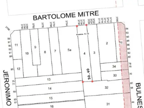 LOTE CONSTRUIBLE  2764 M2 Y 12 Cocheras 