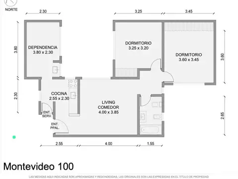 Montevideo 100, Piso 4