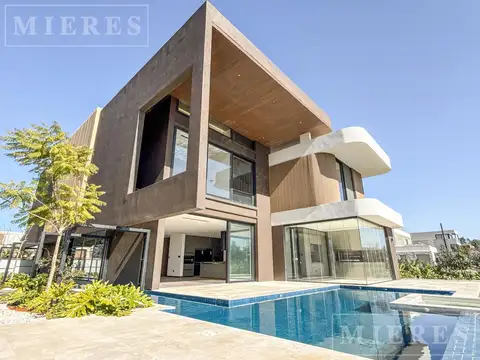 Casa en alquiler anual a estrenar en El Yacht, Nordelta.