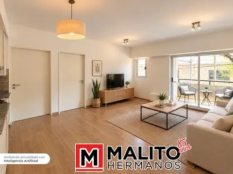 DEPARTAMENTO 2 AMBIENTES CON BALCÓN A ESTRENAR - 39 M2