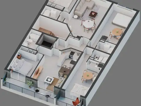 Departamento en Venta en Rosario, USD 49.000