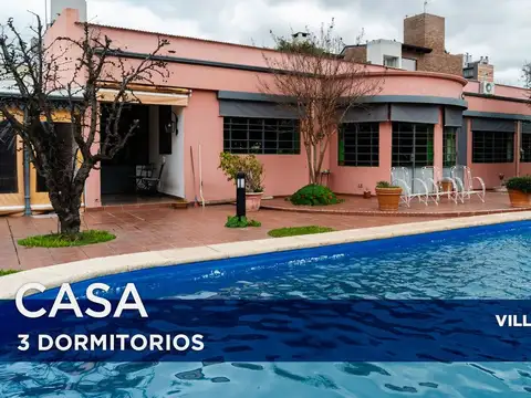 CASA EN VENTA 3 DORMITORIOS VILLA CONSTITUCIÓN