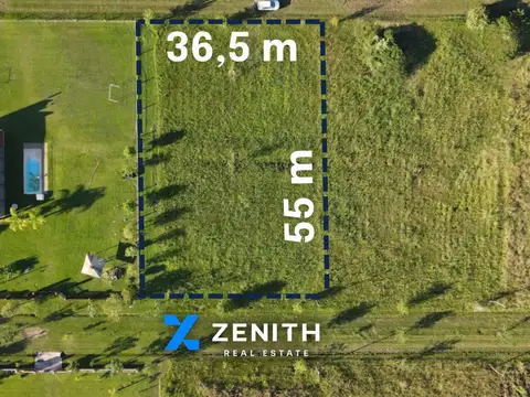 Terreno en Venta 37  mts Frente
