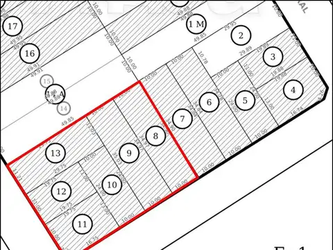 Terreno en Venta de 350,0 m2