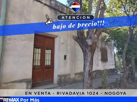 Casa y gran terreno en Nogoyá