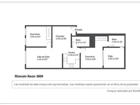 Departamento en Venta de 2 dormitorios