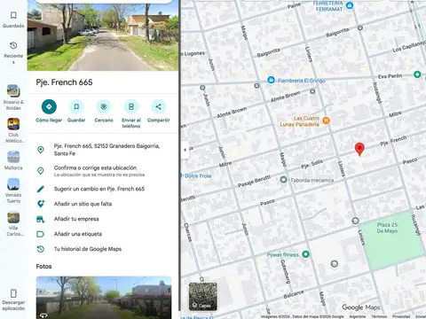 Terreno en Venta en Granadero Baigorria, USD 17.000