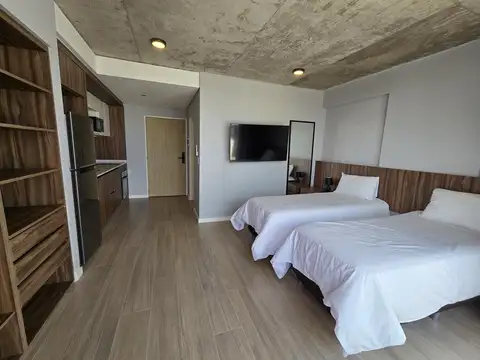 VENTA DEPARTAMENTO MONOAMNBIENTE  AMOBLADO CON BALCON EN PALERMO - APTO CREDITO