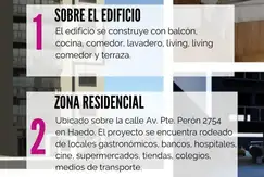 Departamentos en pozo  en Haedo