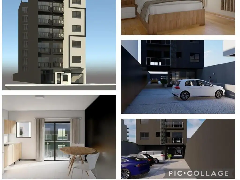 Departamentos en pozo  de  2 y 3 Dormitorios