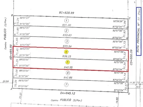 VENTA CAMPO DE 12 hectáreas en Llambi Campbell.-