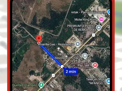 Campo en Venta de 2,12  ha