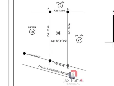Terreno en Venta en Cuesta Colorada, USD 37.000
