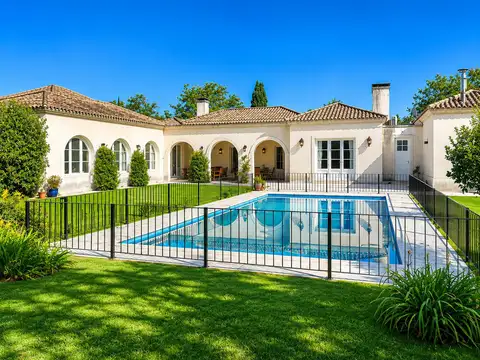 Distinguida Residencia de Una Planta en Martindale C. C. - 2.000 m² de Lote, Privacidad y Estilo Ate