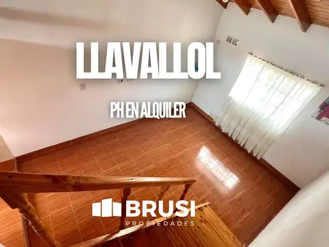 PH EN ALQUILER EN LLAVALLOL