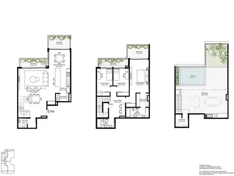 Departamento 4 ambientes con 2 baños