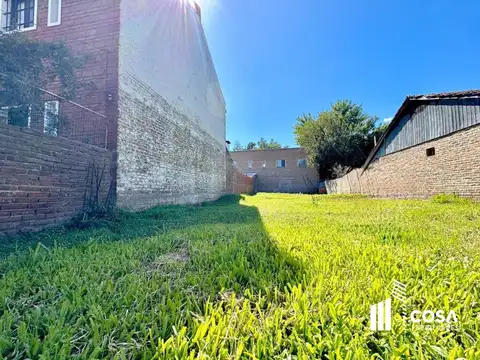 Terreno en Venta 9  mts Frente