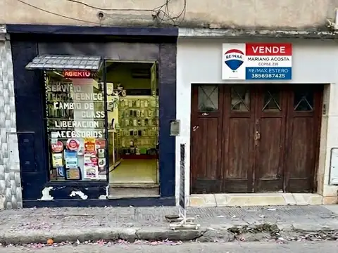 VENTA DE PH CENTRICO CON COCHERA Y LOCAL DE 3X9
