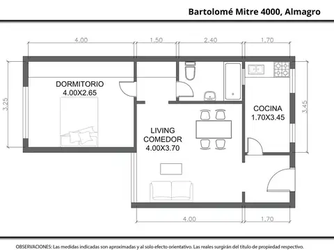 Bartolomé Mitre  al 4000