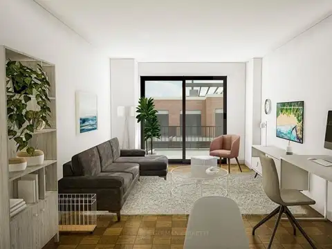 Departamento Monoambiente con 1 baño