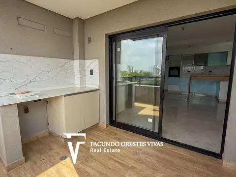 Departamento 2 ambientes con 1 baño