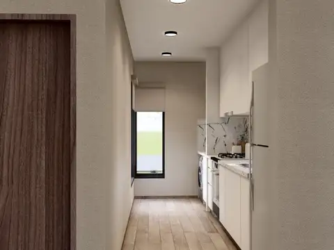 Casa 3 ambientes con 1 baño
