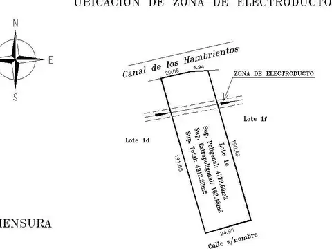 Terreno Lote  en Venta en Hambrientos, Zona Delta, Tigre