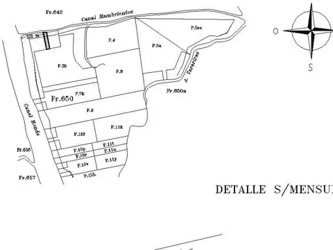 Rio / Arroyo Canal Hambrientos 100