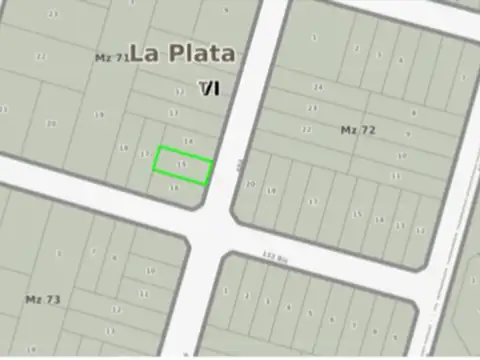 Terreno en Venta de 275,0 m2