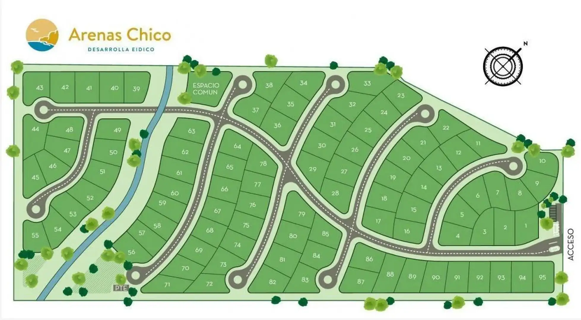Terreno en Arenas Chico