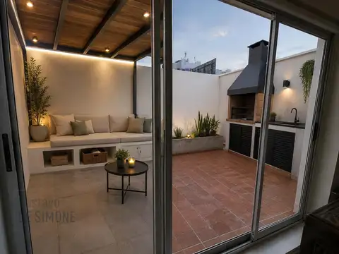 Venta Departmanto monoambiente con patio en Belgrano
