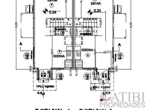 Depto Tipo Casa en Venta de 3 ambientes