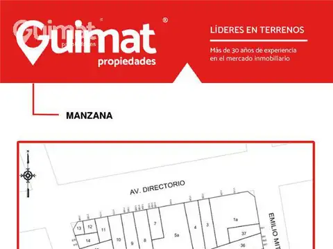 Terreno en Venta en Parque Chacabuco, USD 950.000