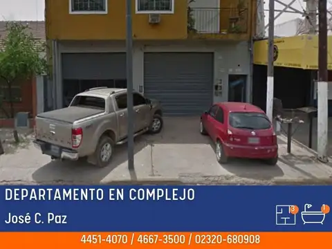 Departamento en Venta en Jose Clemente Paz, Partido de José C. Paz