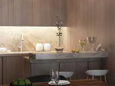 Departamento Monoambiente con 1 baño