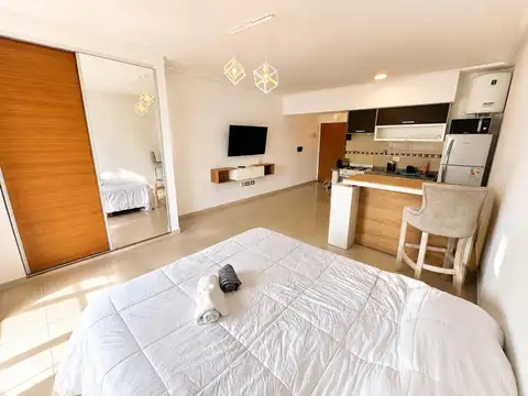 Departamento AMUEBLADO villa luro MonoAmbiente GRANDE