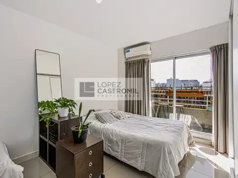 Departamento Monoambiente con 1 baño