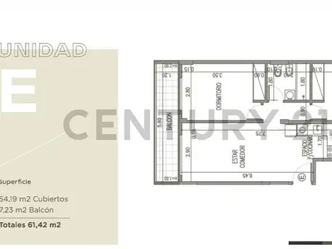 San Leonardo Murialdo 1300, Piso 5