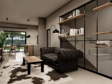 Casa 3 ambientes con 1 baño