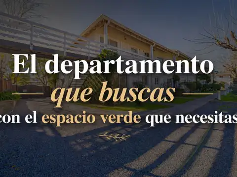 DEPARTAMENTO 3 AMBIENTES PILAR COCHERA Y AMENITIES