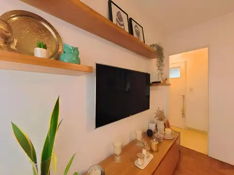 Departamento 2 ambientes con 1 baño